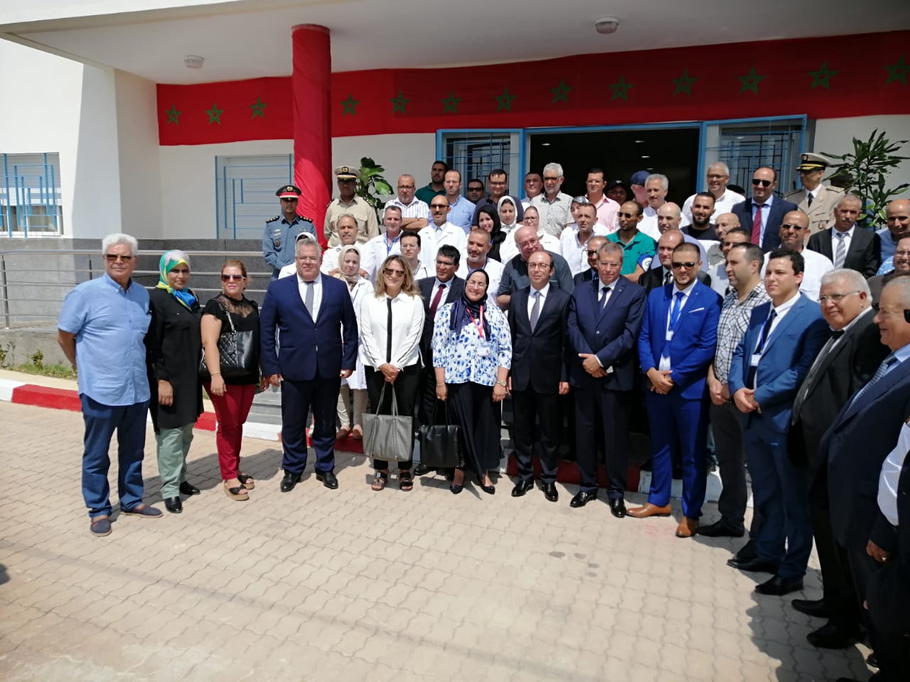 فوطاط و الدكالي يشرفان على افتتاح المركز الصحي ببني انصار