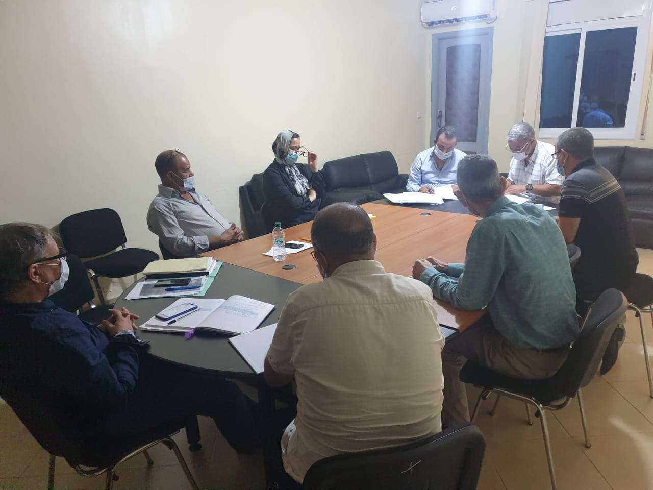 رئيس المجلس الجماعي يأمر بتقييم مؤشرات برنامج تحسين اداء جماعة بني انصار