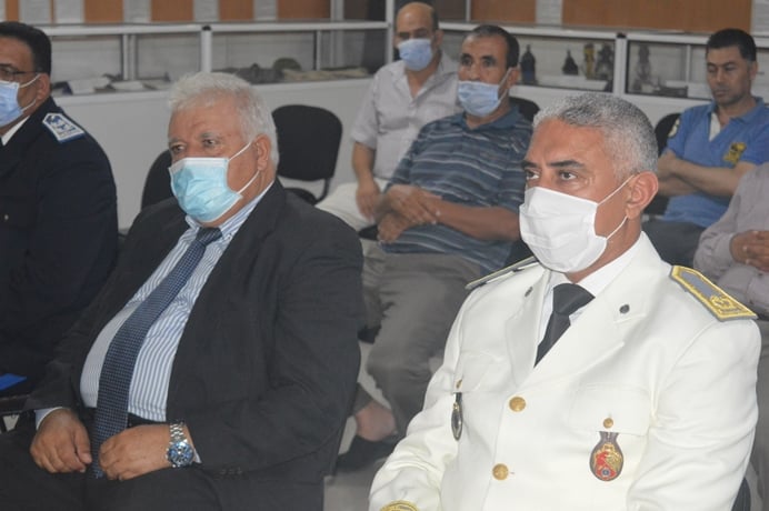 فيديو _ مراسيم الاستماع الى الخطاب الملكي بمناسبة ثورة الملك والشعب