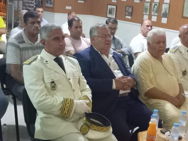 مراسيم حفل الانصات إلى الخطاب الملكي ببني انصار