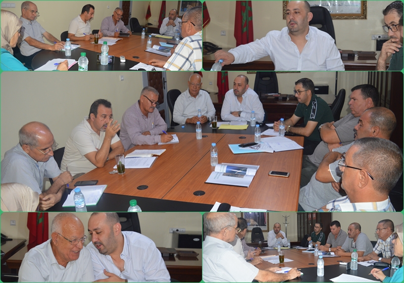 اجتماع لجنة التعمير وتهيئة المجال والمحافظة على البيئة