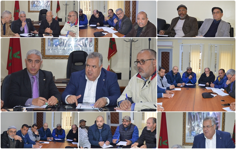 (فيديو) اجتماع رئيس الجماعة مع جمعيتي سيارات الأجرة بصنفيها الأول و الثاني