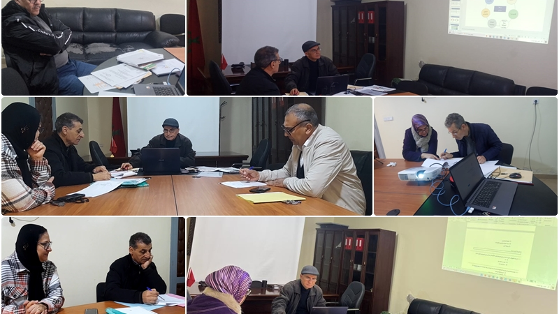 فيديو/ فريق مشروع ميزة الجماعة المواطنة ببني أنصار يعمل على مسلسل التقييم الذاتي للجماعة