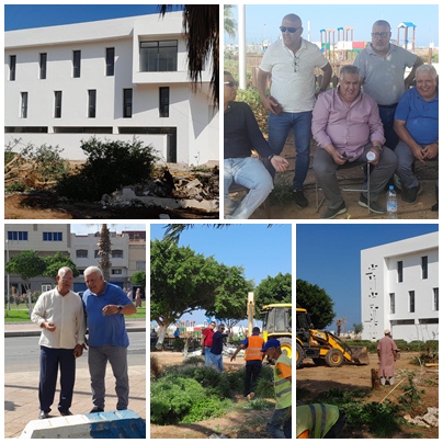 مجلس جماعة بني أنصار يضع اللمسات الأخيرة على مقر الادارة الجديدة قبل افتتاحه